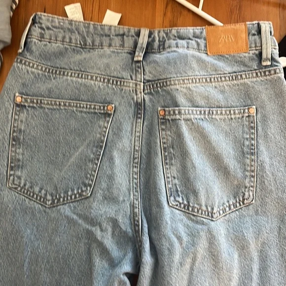 NET Zara Jeans Straight High Rise - Picture 4 of 5